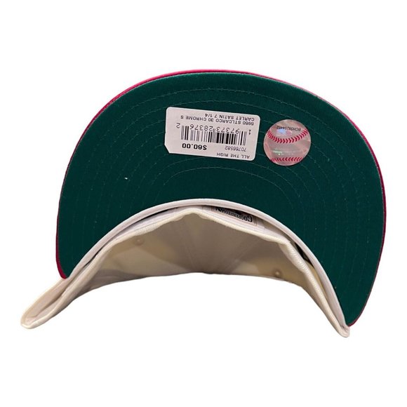 New Era St. Louis Cardinals 59FIFTY Fitted Hat 30 Year Busch Stadium Patch - Picture 6 of 8